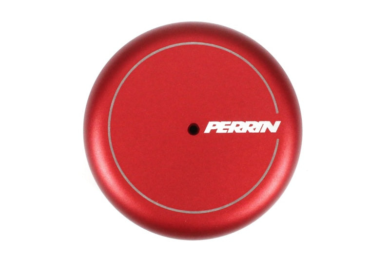 Perrin Performance PERRIN BRZ FR-S 86 GR86 Oil Filter Cover - Red for 15-26 Subaru WRX - view 2