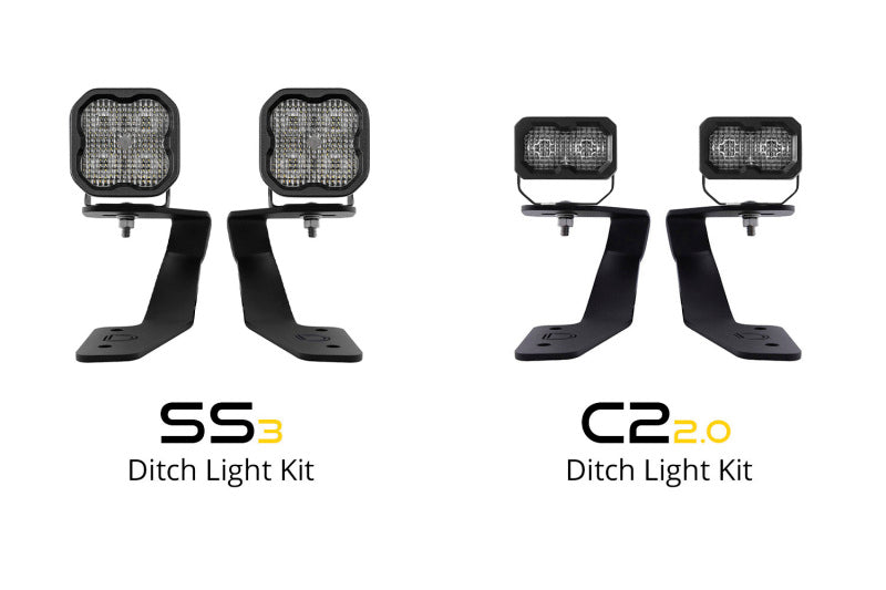 Diode Dynamics Crosstrek Pro SS3 LED Ditch Light Kit - White Combo - view 4