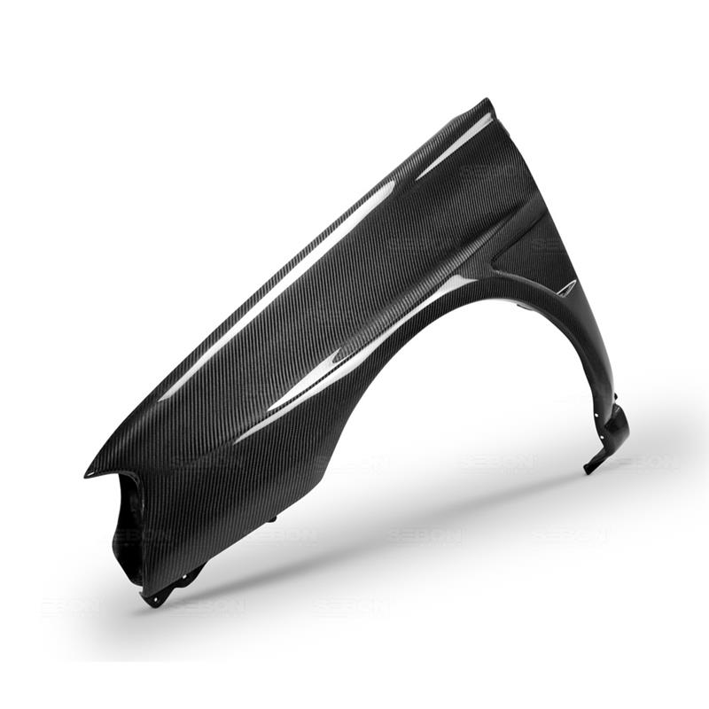 Seibon 10mm Wider Carbon Fiber Fenders for 04-05 Subaru WRX/STI - view 9