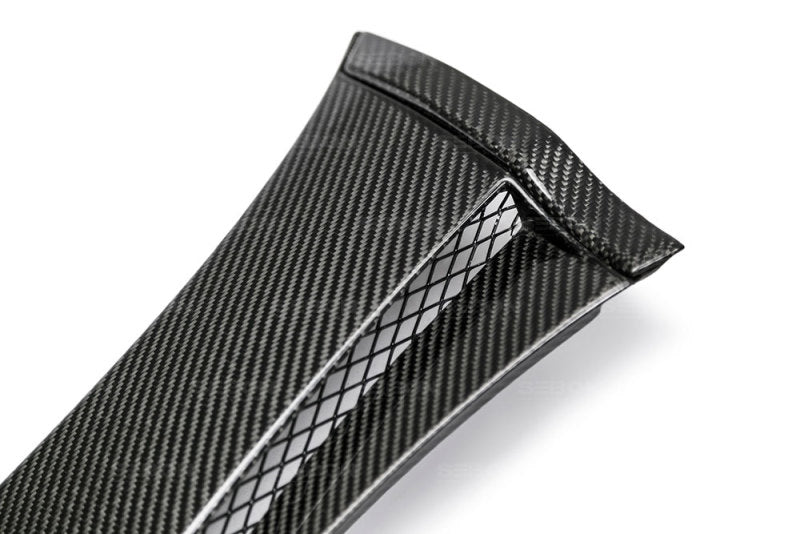Seibon Carbon Fiber Fender Caps for 08-14 Subaru STI - view 3