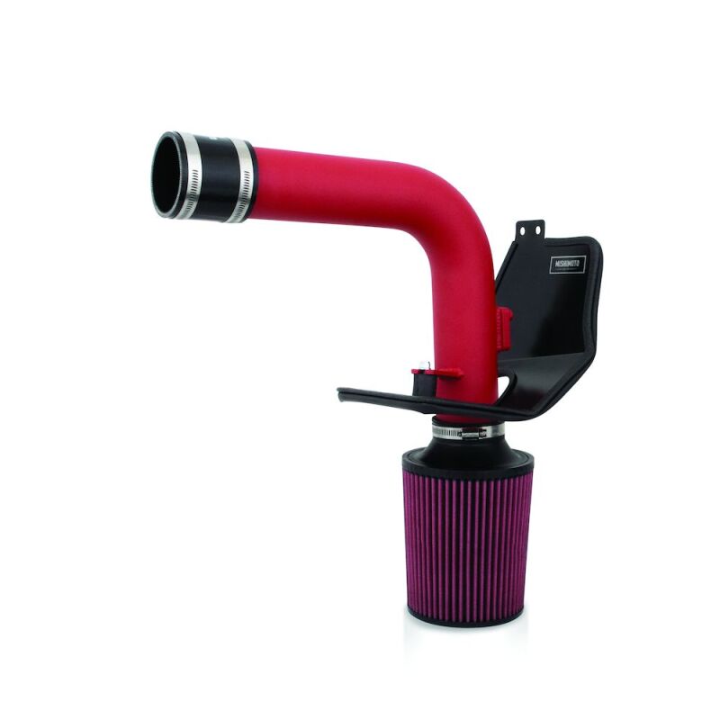 Mishimoto 08+ Performance Cold Air Intake Kit - Wrinkle Red for Subaru WRX/STI - view 10