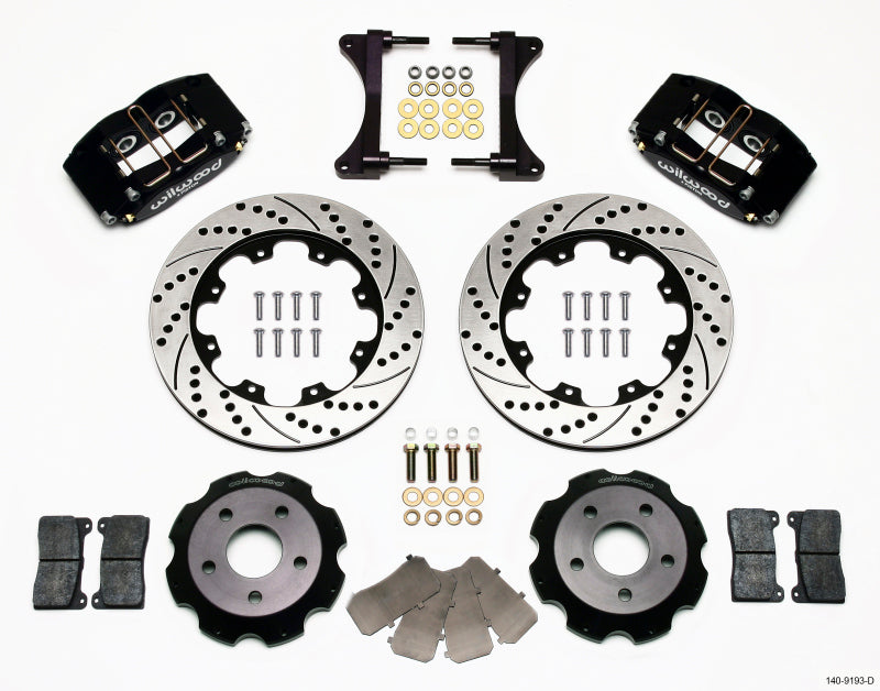 Wilwood Dynapro Radial Front Kit 12.00in Drilled for Subaru WRX/Impreza