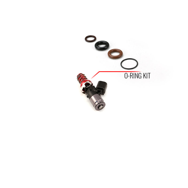 Injector Dynamics O-Ring Seal Service Kit for Injector with 11mm Top Adapter and Bottom Adapter. for Subaru WRX