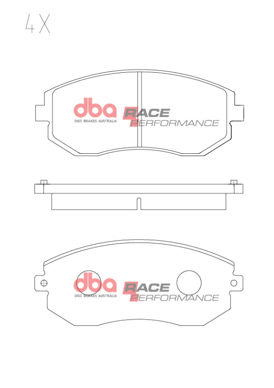 DBA Toyota 86 BRZ RP Performance Front Brake Pads