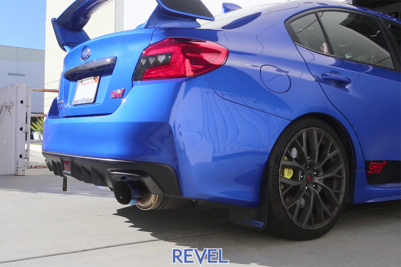 Revel Ultra Ti Titanium Single Exit Catback Exhaust for 15-21 Subaru WRX/STI - view 4