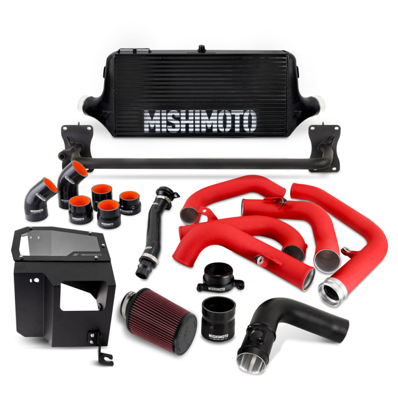 Mishimoto + Intercooler Kit W Intake BK Core WRD Pipes for 2022 Subaru WRX