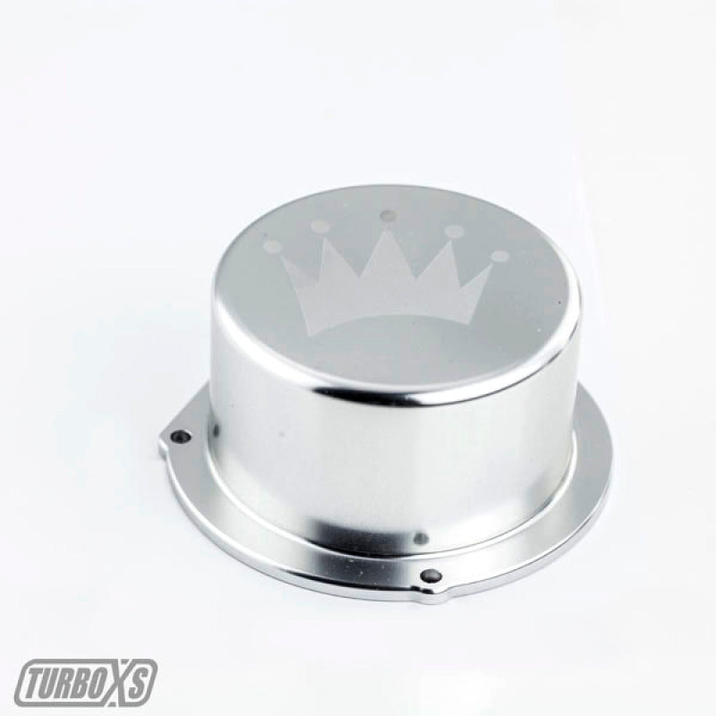 Turbo XS Billet Aluminum Vacuum Pump Cover - Silver for 15-16 Subaru WRX - view 5