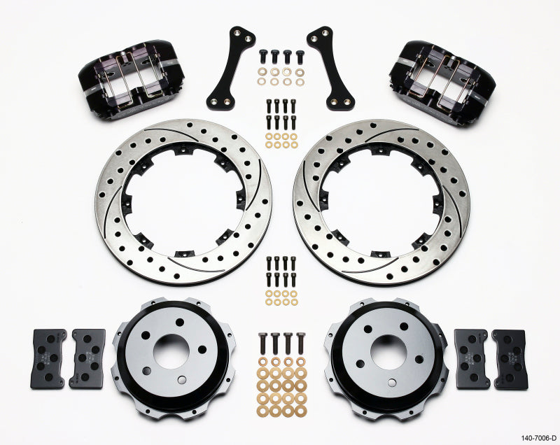 Wilwood Dynapro Rear Kit 12.19in Drilled for Subaru WRX/Impreza