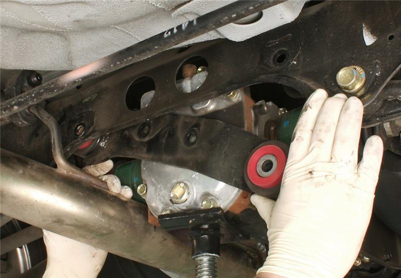Perrin Performance PERRIN Rear Differential Subframe Lockdown Sys for 02-07 Subaru WRX/STI/Impreza - view 9