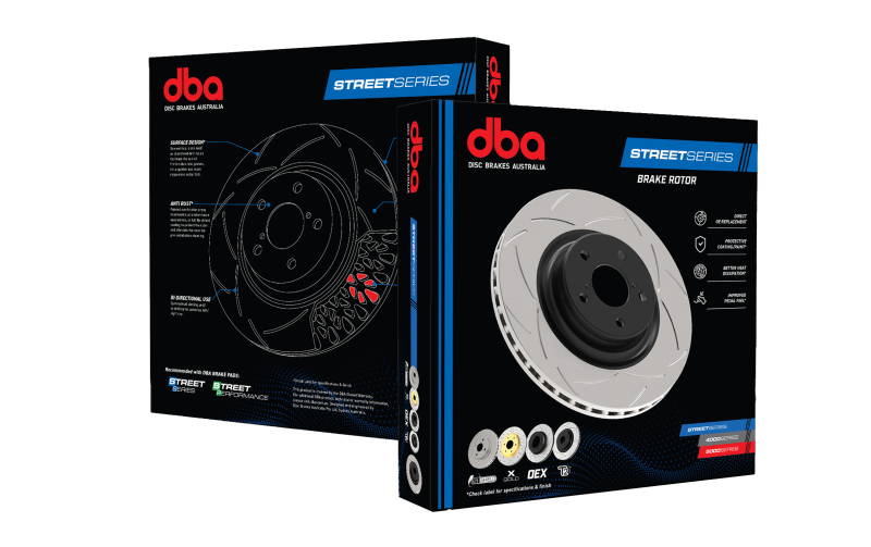 DBA En-Shield Standard Front Brake Rotor for 08-14 Subaru WRX/STI - view 6