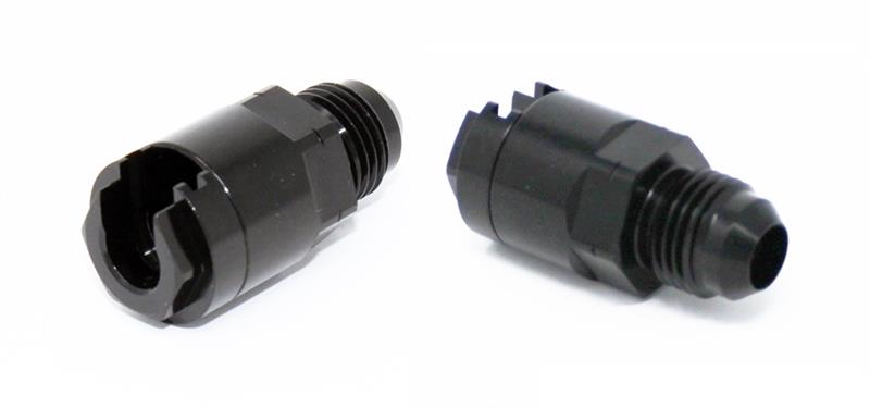 Torque Solution 6AN -6AN Hard Line Adapter Fittings