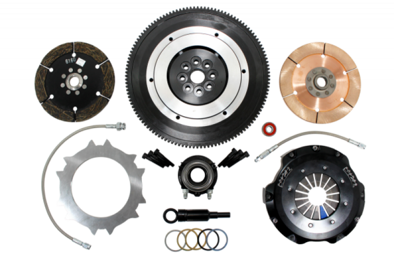 Clutch Masters Spec B Push Style Street Race Twin-Disc 7.25in Clutch Kit for 07-09 Subaru Legacy GT
