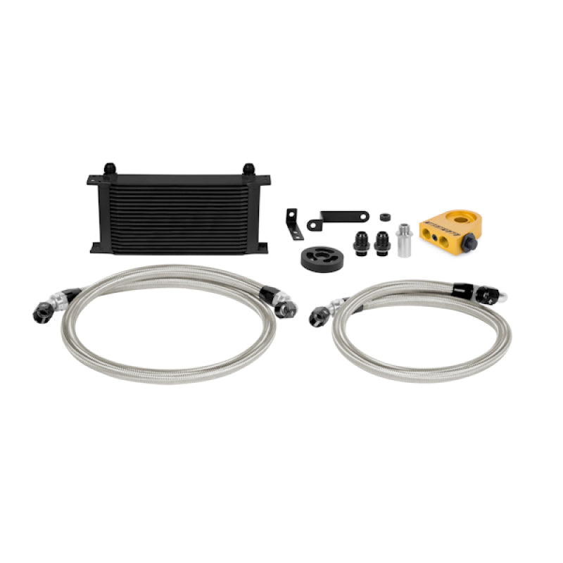 Mishimoto Thermostatic Oil Cooler Kit - Black for 08-14 Subaru WRX - view 7