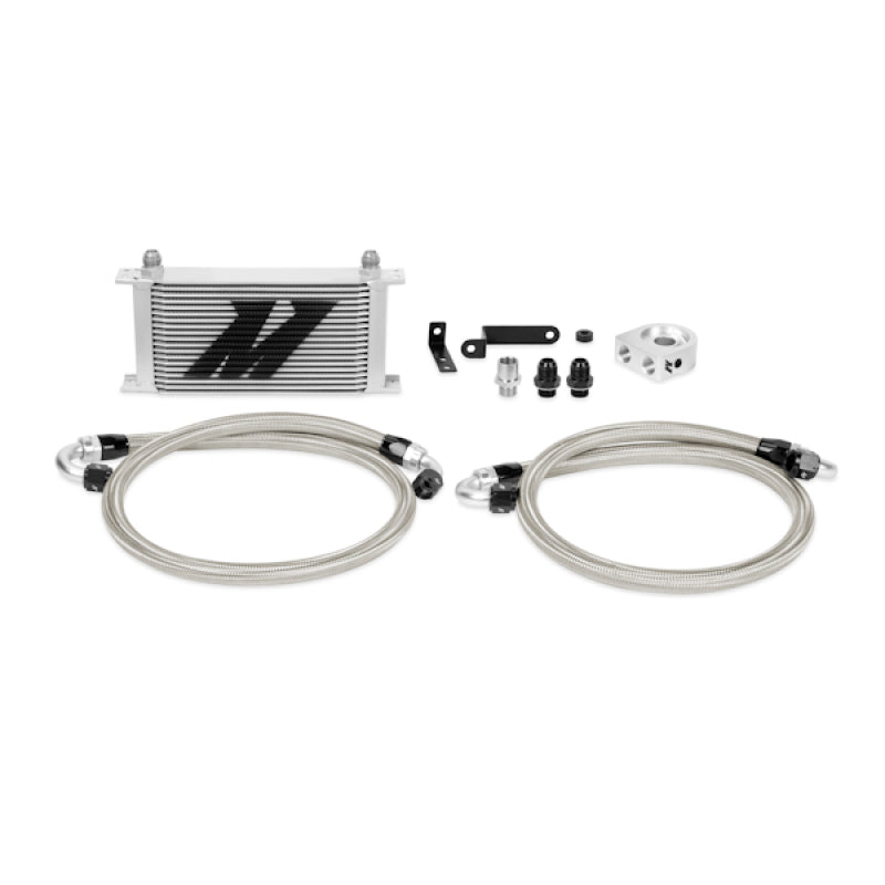 Mishimoto Oil Cooler Kit - Silver for 08-14 Subaru WRX/STI