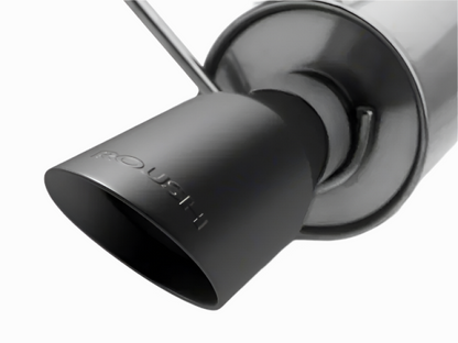 Roush 2015 Mustang V6 / EcoBoost Black Tip Axle Back Exhaust