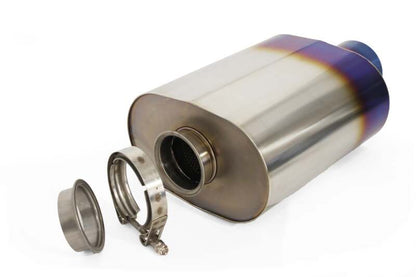 GReddy Universal 3.0in RS-Ti Oval Titanium Muffler