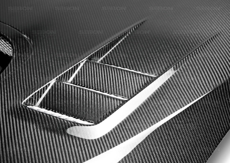 Seibon CW Style Carbon Fiber Hood for 2015 Subaru WRX/STI/Impreza - view 4