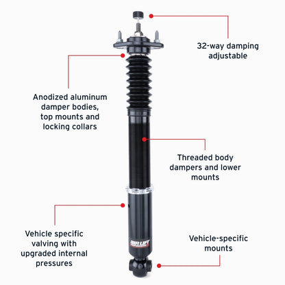 Air Lift Performance 82-93 BMW 3 Series E30 Rear Air Suspension Kit