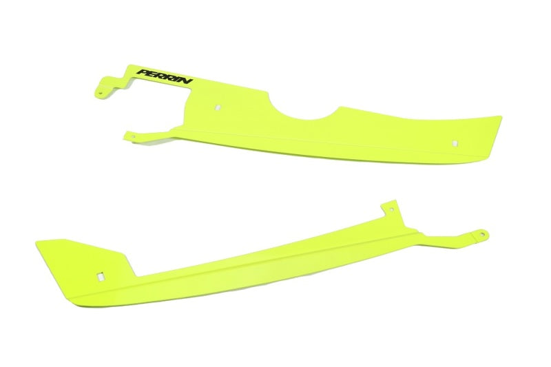 Perrin Performance PERRIN Radiator Shroud - Neon Yellow for 22-26 Subaru WRX - view 4