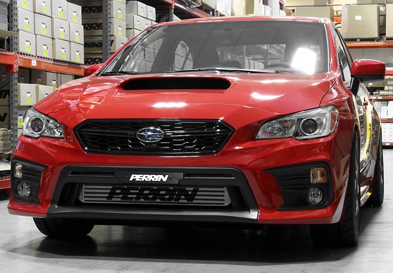Perrin Performance PERRIN License Plate Delete - Black for 18-21 Subaru WRX/STI - view 9