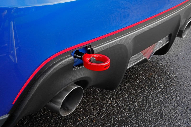 Perrin Performance PERRIN BRZ Scion FRS Toyota 86 GR86 Tow Hook Kit - Red - view 5