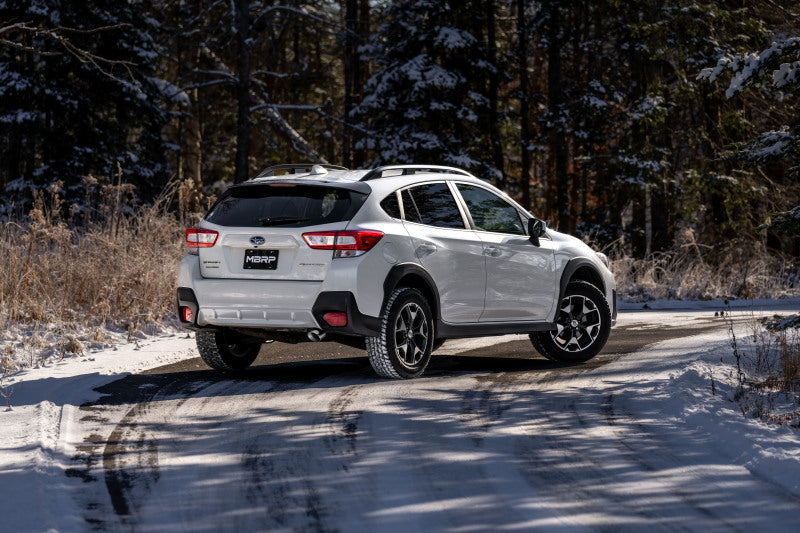MBRP Crosstrek T304 SS 2.5in Single Rear Exit Axle-Back Exhaust System - view 2