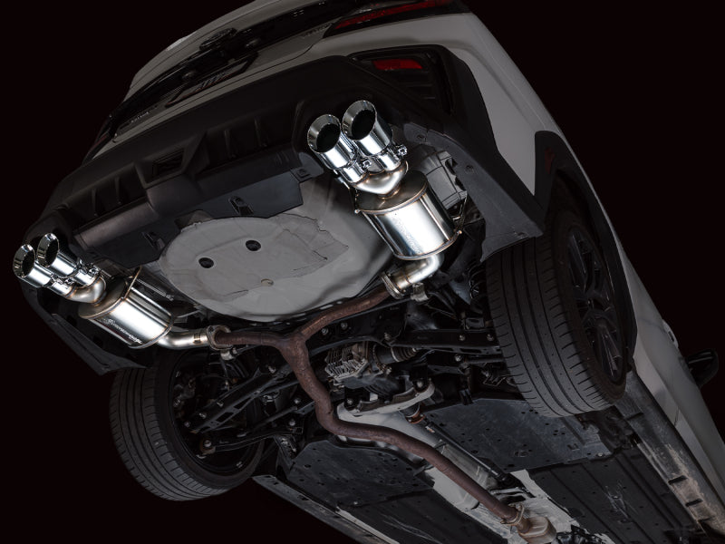 AWE Tuning VB Touring Edition Axle-Back Exhaust - Chrome Silver Tips for 22-25 Subaru WRX - view 8