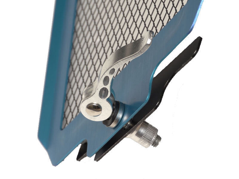 Cusco Turbo Aluminum Intercooler Protection Grill Kit - Blue for 04-07 Subaru WRX/STI/Impreza - view 2
