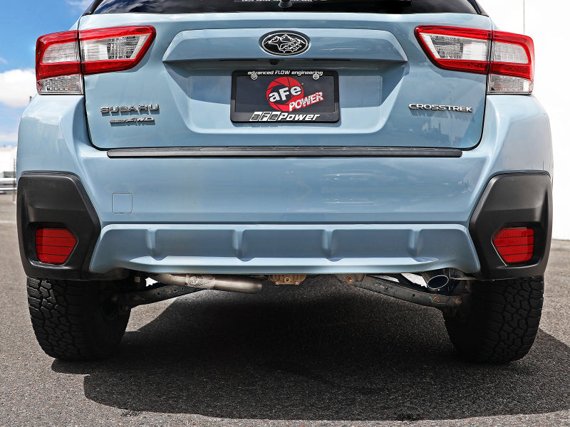 aFe POWER Takeda 2.5in 304 SS Cat-Back Exhaust System Crosstrek - view 2