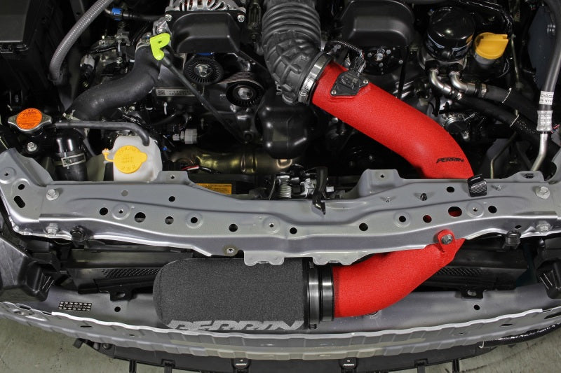 Perrin Performance PERRIN BRZ Toyota GR86 Cold Air Intake - Red - view 9