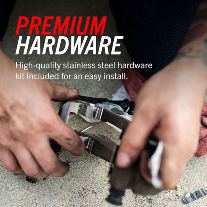 PowerStop Power Stop BRZ Rear Z17 Evolution Ceramic Brake Pads with Hardware - view 3