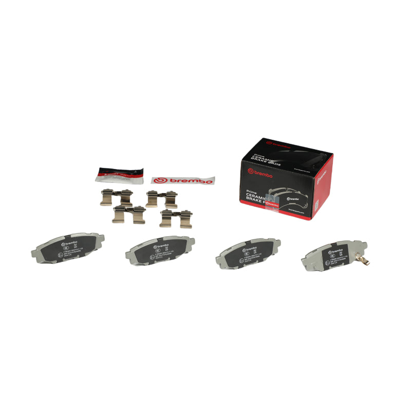 Brembo OE Brembo BRZ Outback Premium NAO Ceramic OE Equivalent Pad for 13-15 Subaru WRX - view 4