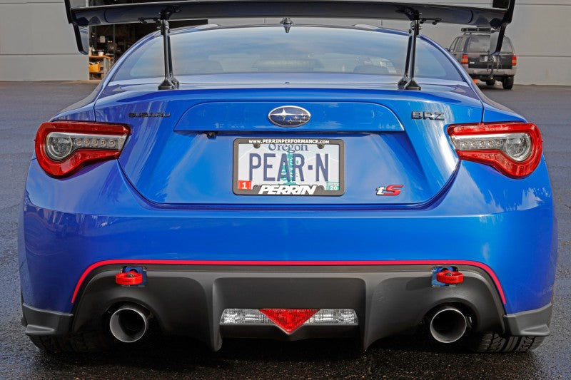 Perrin Performance PERRIN BRZ Scion FRS Toyota 86 GR86 Tow Hook Kit - Red - view 7