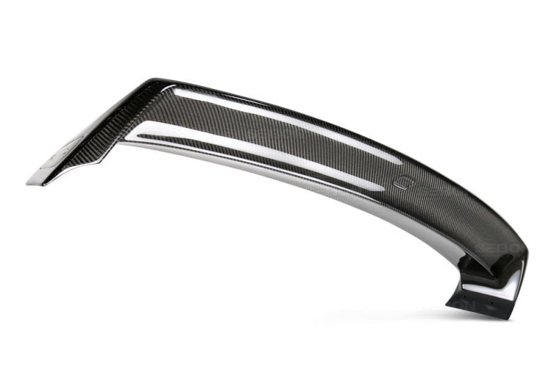 Seibon Carbon Fiber CH Style Rear Roof Spoiler for 06-07 Subaru WRX/STI - view 2