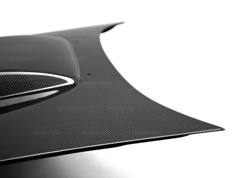 Seibon CWII Carbon Fiber Hood for 04-05 Subaru WRX/STI - view 5