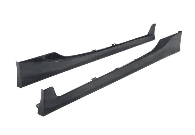 Seibon BRZ FRS TB Style Carbon Fiber Side Skirts - view 5