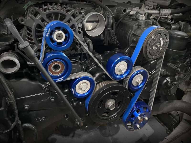 GReddy + Toyota GR86 BRZ Aluminum Pulley Kit - view 3