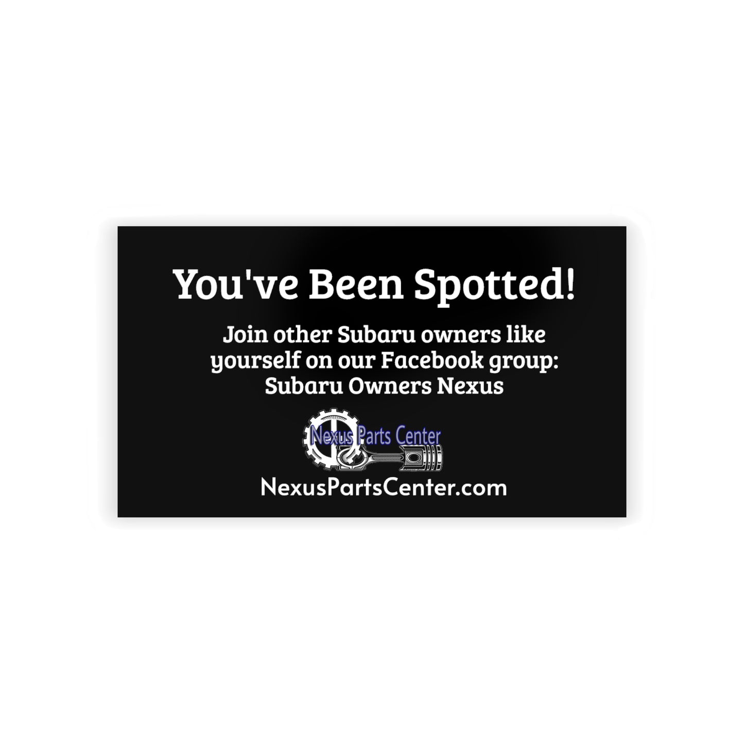 You've Been Spotted Cards