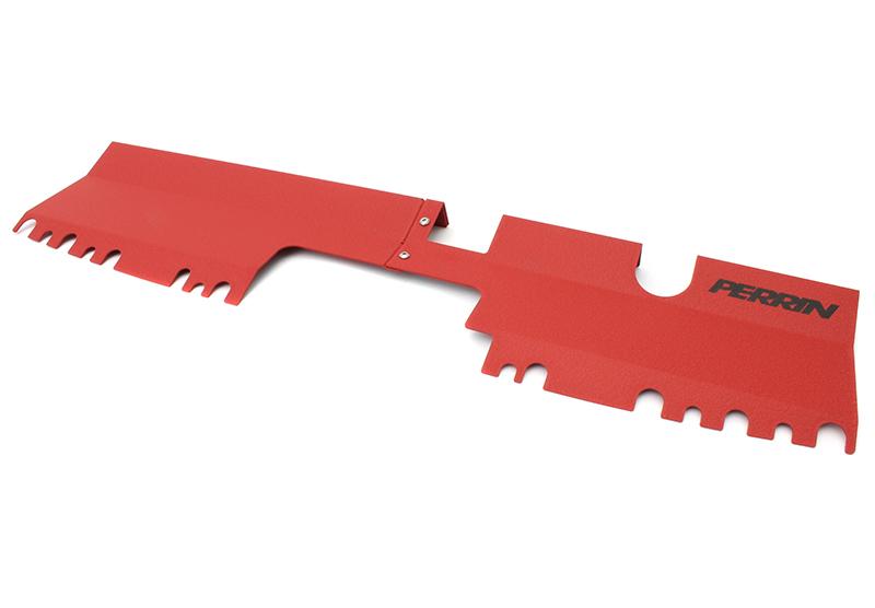 Perrin Performance PERRIN Radiator Shroud - Red for 15-21 Subaru WRX/STI