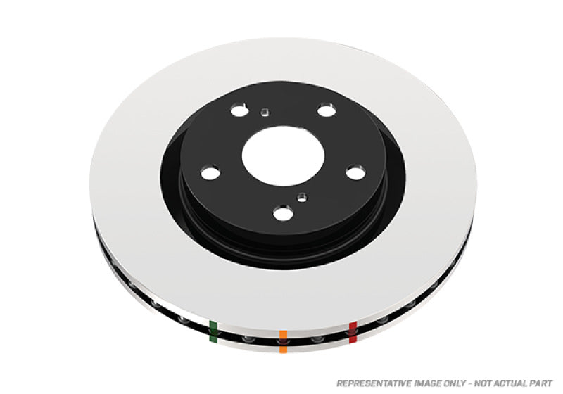 DBA Rear 4000 Series Plain Rotor for 15-21 Subaru WRX - view 2