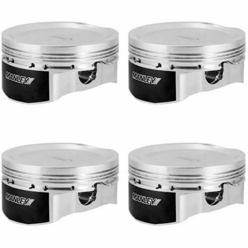 Manley Performance Manley 98+ EJ205 EJ257 93mm Bore +1mm Oversize :1 CR Dish Piston Set with Rings for Subaru WRX/STI - view 2