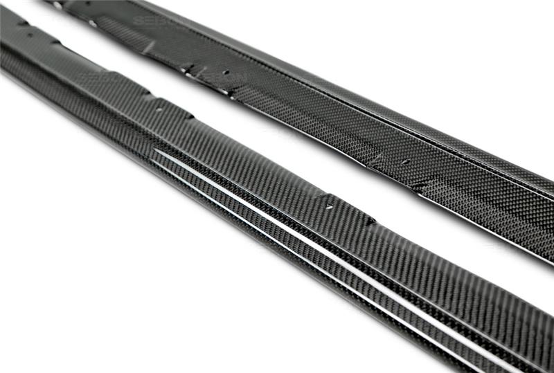 Seibon 15+ MB Style Carbon Fiber Side Skirts for Subaru WRX/STI - view 9