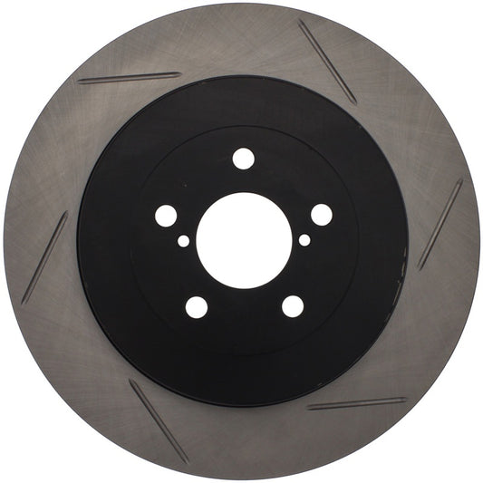 Stoptech Power Slot 04 Rear Right Slotted Rotor for Subaru STI