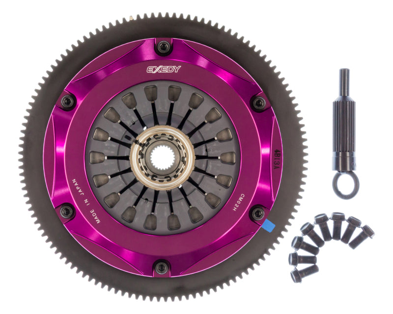 Exedy Hyper Triple Cerametallic Clutch Rigid Disc Pull Type Cover for 2002-2005 Subaru WRX/Impreza