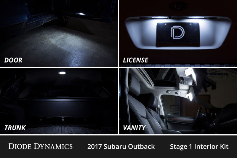 Diode Dynamics Outback Interior LED Kit Cool White Stage 1 - view 5