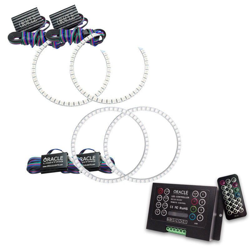 ORACLE Lighting Oracle Halo Kit - ColorSHIFT with Controller for 04-05 Subaru WRX