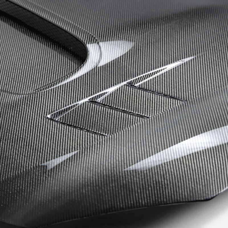 Seibon Toyota GR86 BRZ FA-Style Carbon Fiber Hood - view 5