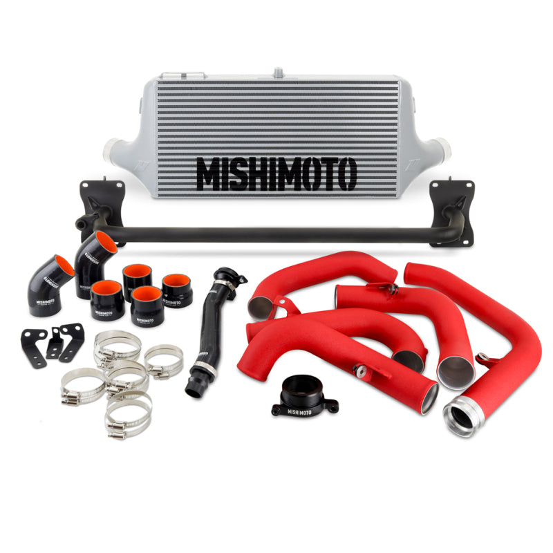 Mishimoto + Front Mount Intercooler Kit SL Core WRD Pipes for 2022 Subaru WRX