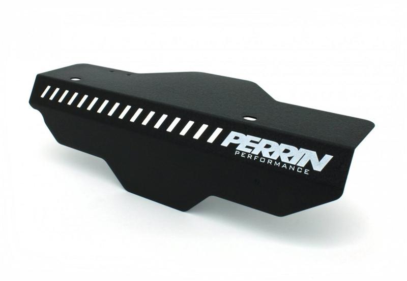 Perrin Performance PERRIN Pulley Cover - Black for 02-14 Subaru WRX/STI/Impreza
