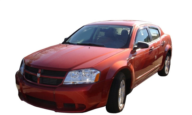 AVS Ventvisor In-Channel Front Rear Window Deflectors 4pc - Smoke - view 7